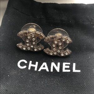 Chanel stud earrings